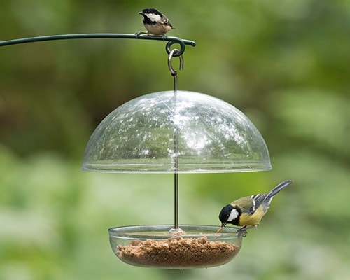 I Love Robins Hanging Bird Feeder for Wild Birds