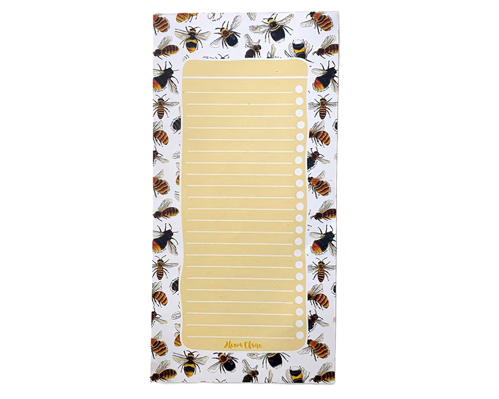 To Do List Notepad - Bees