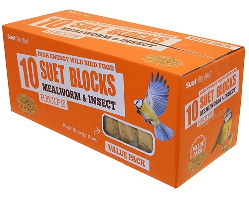 Suet Blocks - Mealworm Flavour