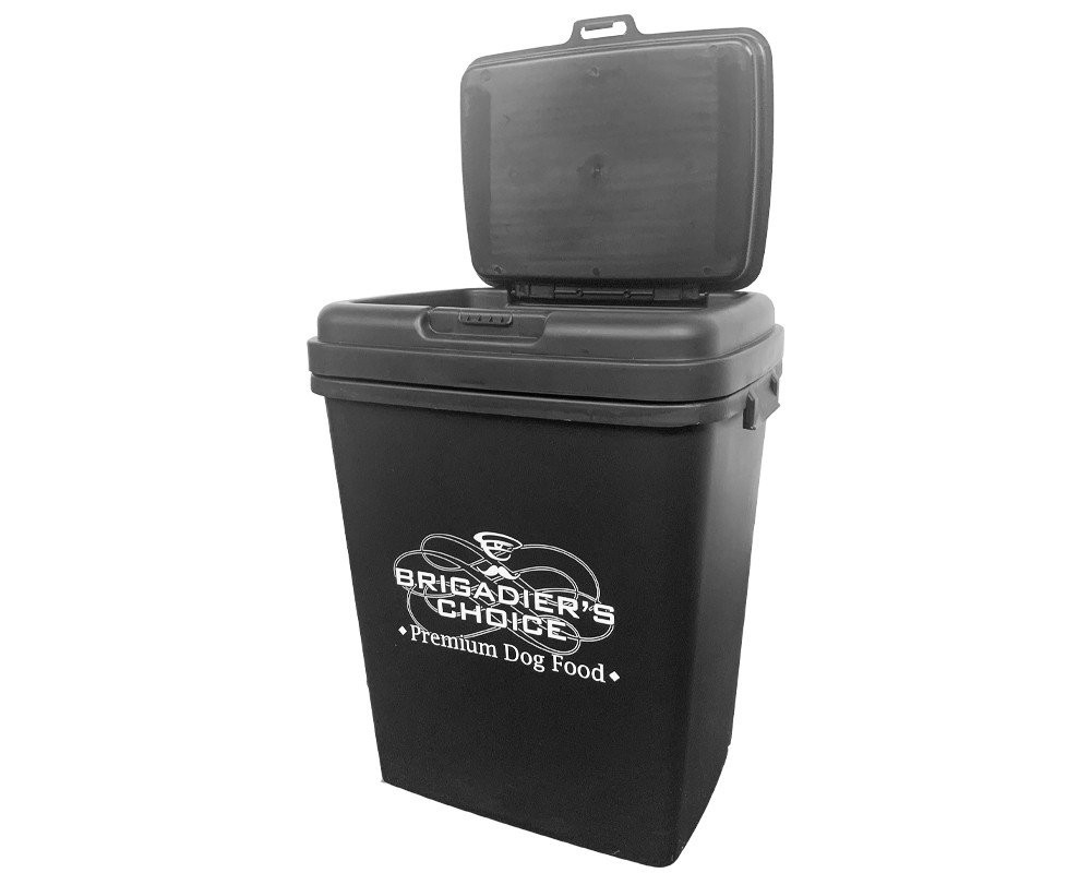 Storage Container For Dry Dog Food (or bird food)